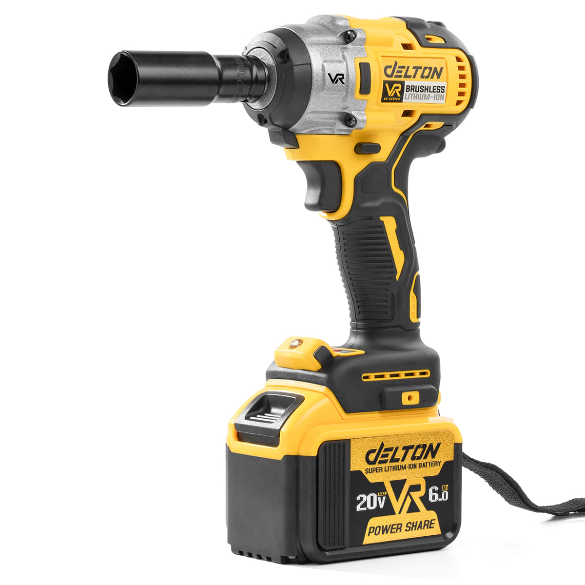 บล็อกกระแทกไร้สาย (เฉพาะเครื่องเปล่า) DELTON รุ่น CWT-991-32 VR-SERIES 20V พร้อมอุปกรณ์เสริม 32 ชิ้น_4